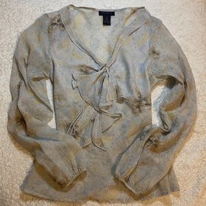 Gorgeous silk lined blouse